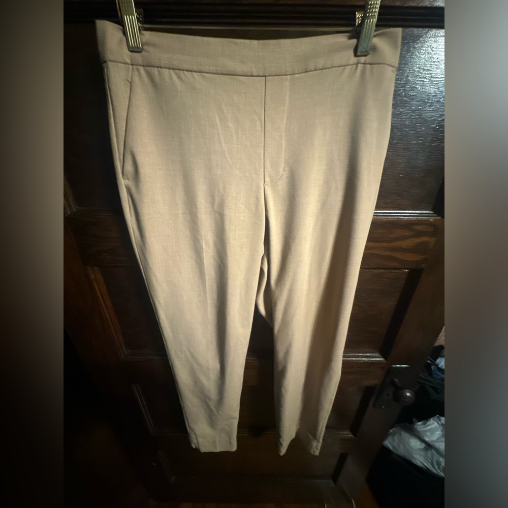 Banana Republic Factory, HaydenPant, Tan Ankle Cropped Pants, Size 8